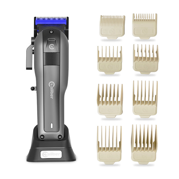 Caliber 10mm Clipper with Cordless Power, Zero-Gap Precision, and Zirconia Blades for Professional-Grade Cutting