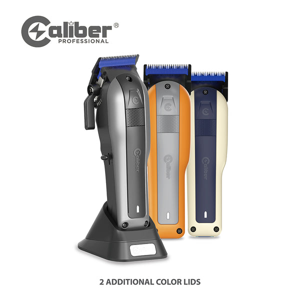 Caliber 10mm Clipper with Cordless Power, Zero-Gap Precision, and Zirconia Blades for Professional-Grade Cutting