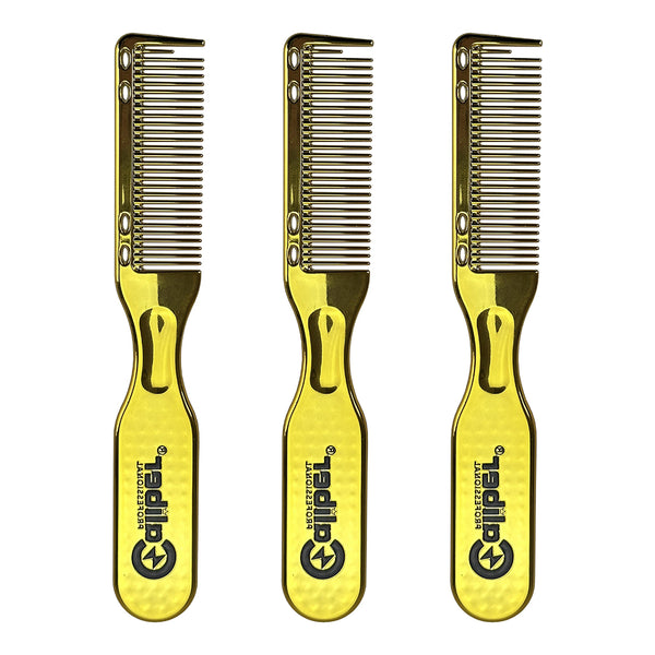 Caliber Barber Stylist Professional Hair Cutting Comb Brush 2-in-1