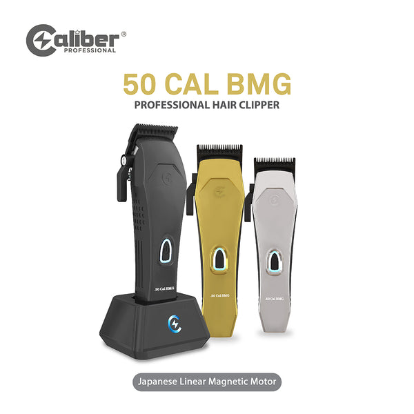 Caliber .50 Cal BMG Cordless Magnetic Motor Clipper, 3 Color Lid