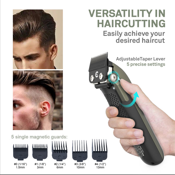 Caliber .50 CAL MAG HIGH SPEED MAGNETIC MOTOR CORDLESS CLIPPER, 4th Generation