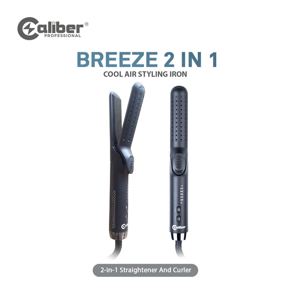 Caliber Breeze 2 in 1 Cool Air Styling Iron