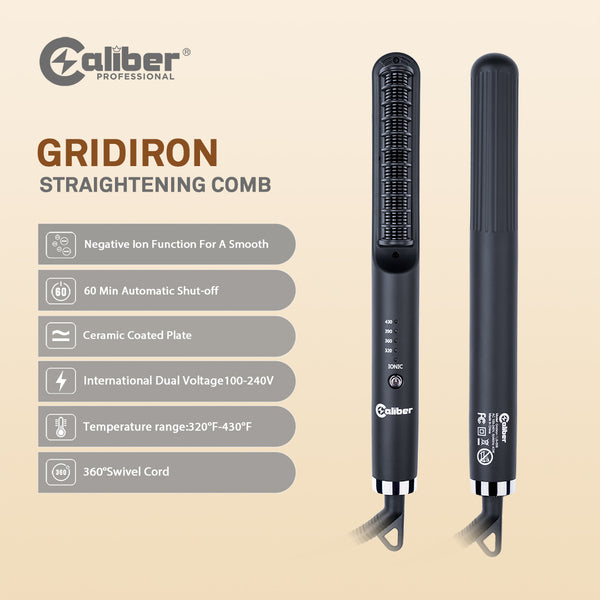 Caliber Gridiron Straightening Comb