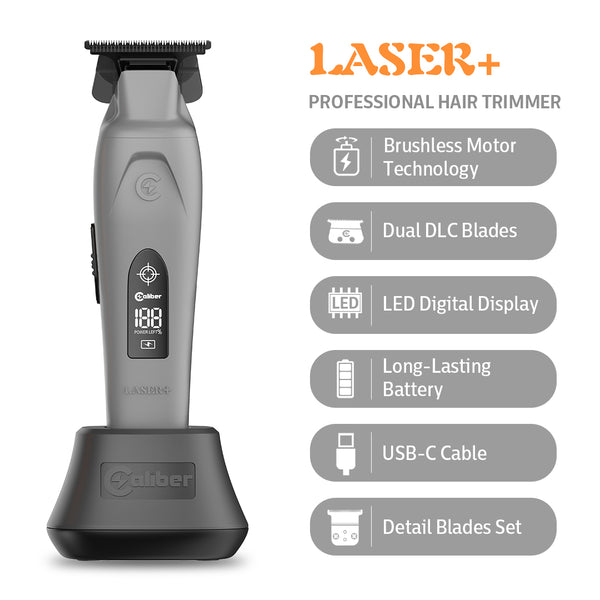 Caliber Laser+ Brushless Motor Cordless Professional Trimmer