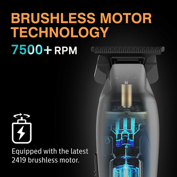 Caliber Laser+ Brushless Motor Cordless Professional Trimmer