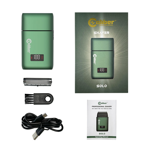 Caliber SOLO Single Foil Professional Shaver with Digital Display