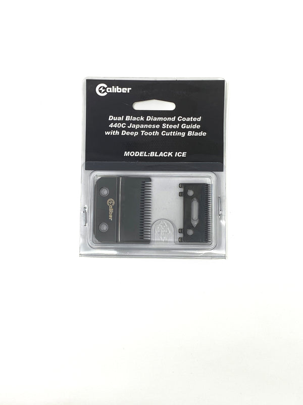 Caliber Black Ice Dual DLC Deep Tooth Blades