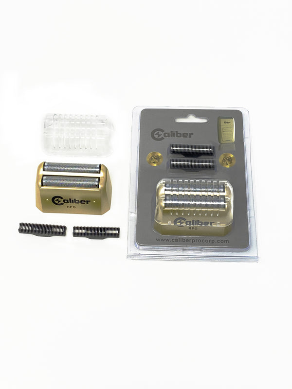 Caliber RPG Shaver Replacement Titanium Foil Assembly and Inner Cutters