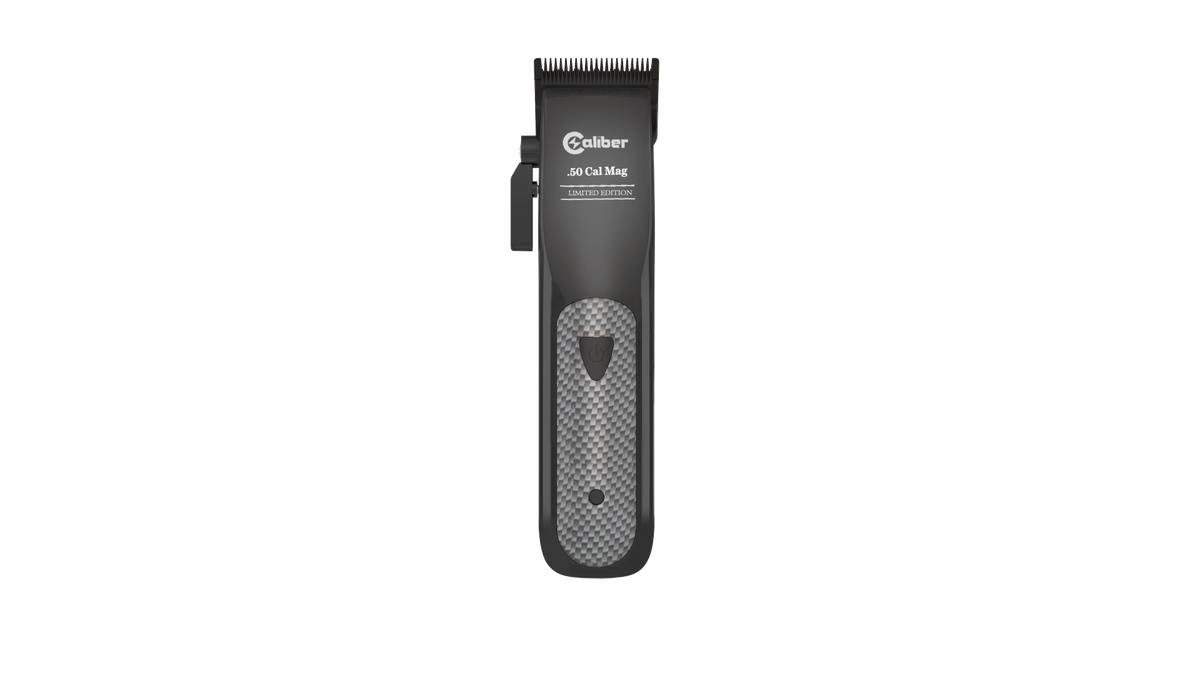 Caliber .50 Cal Limited Edition Clipper Long Lasting  Hours of Power Ultra Low Noise Technology Rechargeable Powerful Battery Easy Zero Gap