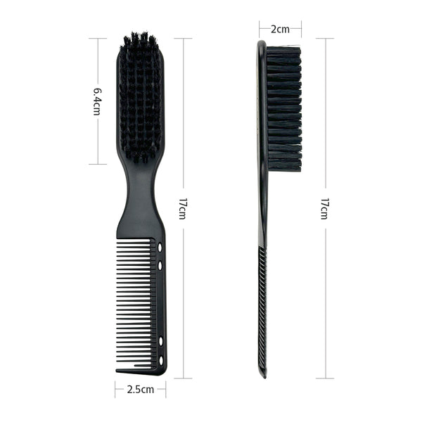 Caliber Barber Stylist Professional Hair Cutting Comb Brush 2-in-1