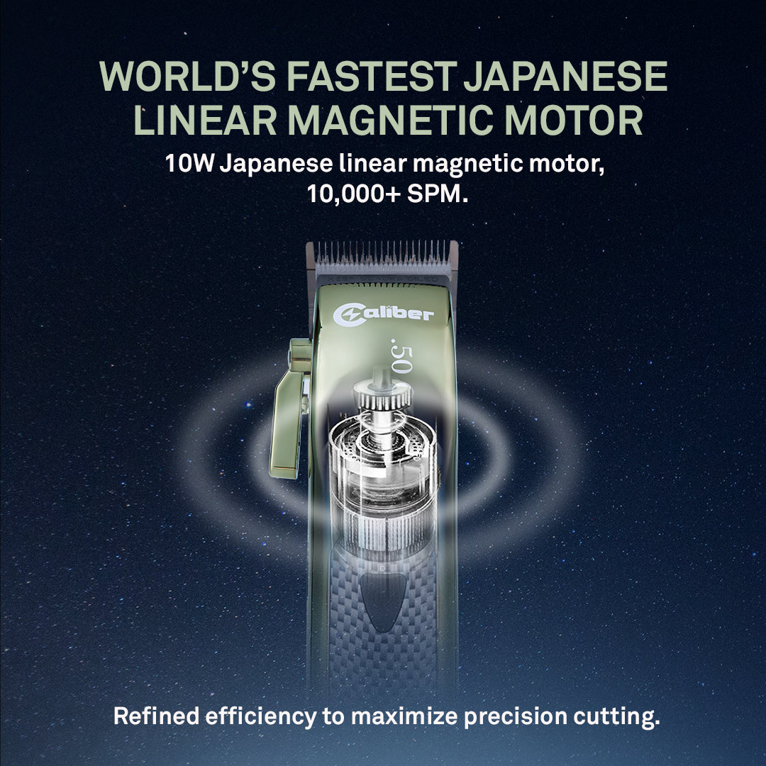 Caliber .50 CAL MAG HIGH SPEED MAGNETIC MOTOR CORDLESS CLIPPER, 4th Ge ...