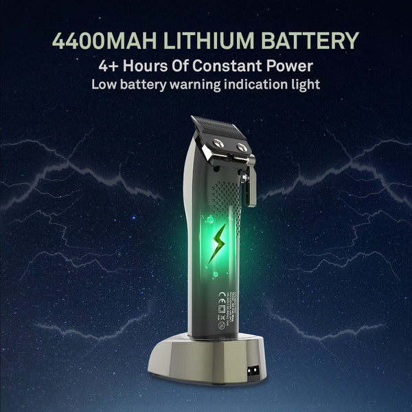 [Open Box Sales]Caliber .50 CAL MAG HIGH SPEED MAGNETIC MOTOR CORDLESS CLIPPER, 4th Generation