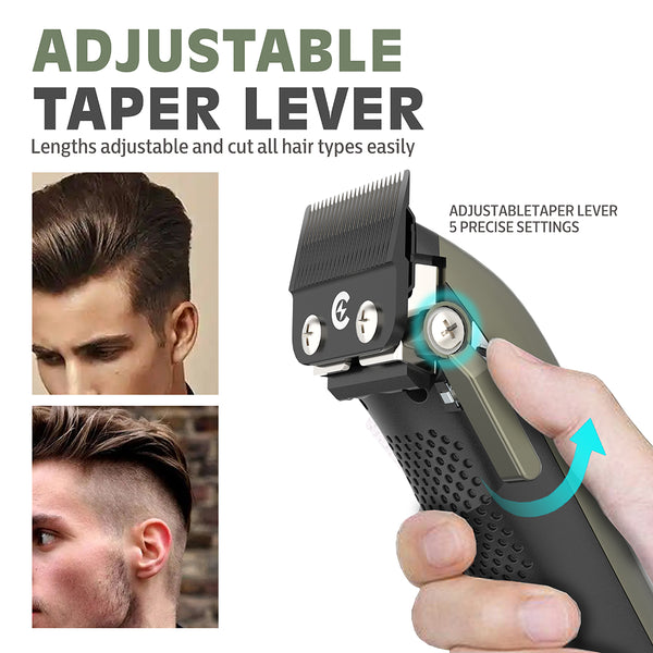Caliber .50 Cal Mag Professional Hair Clipper with High Speed Japanese Linear Magnetic , 4th Generation