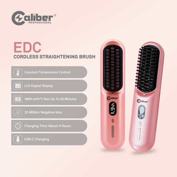 Caliber EDC Cordless Straightening Brush