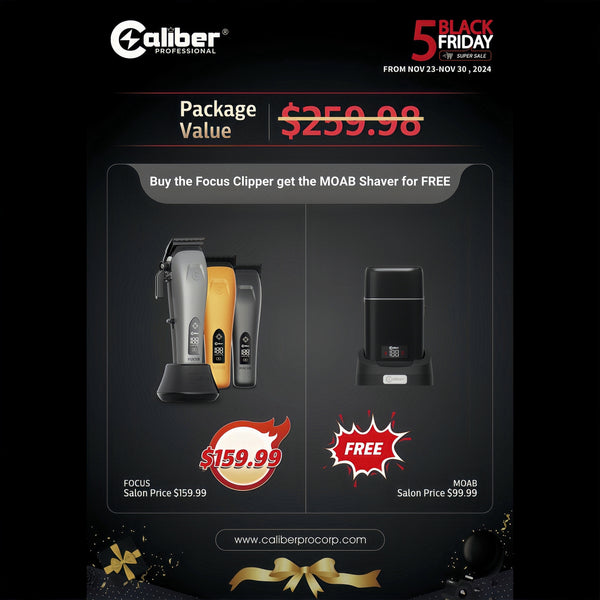 [Black Friday Sales] Buy the Focus Clipper get the MOAB Shaver for FREE