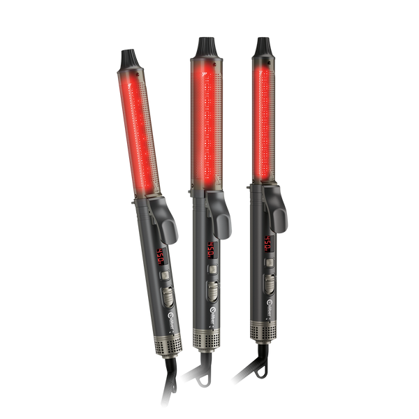 Caliber Lumina Heat Infrared Curling Iron, 3 sizes