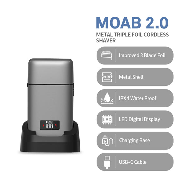 Caliber MOAB 2.0™ Professional Metal Foil Shaver