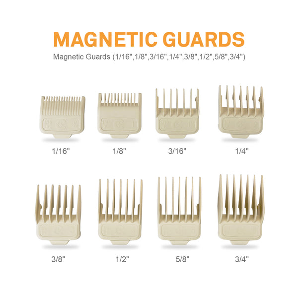 Caliber Performance Magnetic Hair Clipper Guards