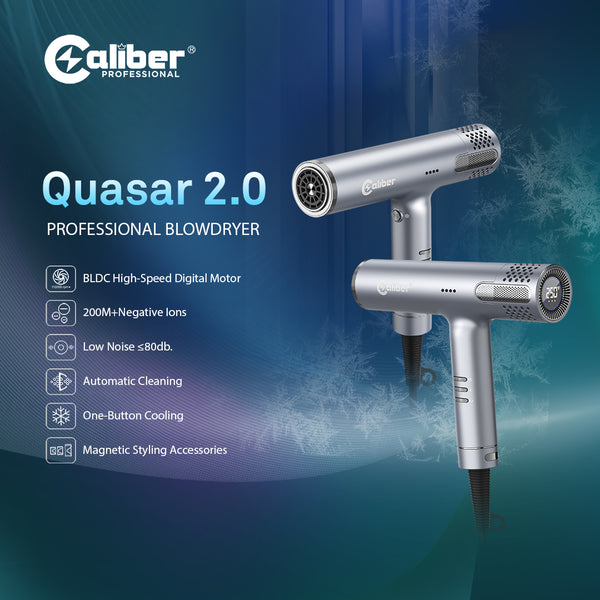 Caliber Quasar Pro 2.0 BLDC High Speed Digital Motor Hair Dryer