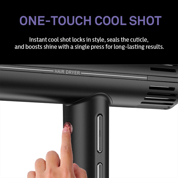 Caliber Quasar 3.0 Professional High-Speed Plasma Ionic Hair Dryer