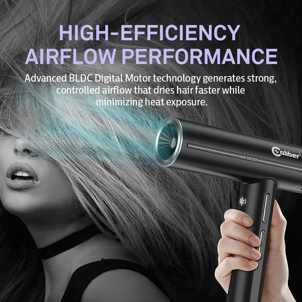 Caliber Quasar 3.0 Professional High-Speed Plasma Ionic Hair Dryer