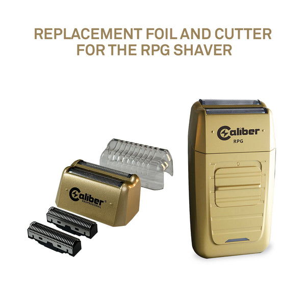 Caliber RPG Shaver Replacement Titanium Foil Assembly and Inner Cutters