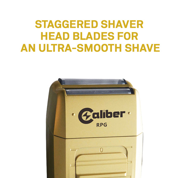 Caliber RPG Professional Shaver with Powerful Rotary Motor & Lithium Ion Battery