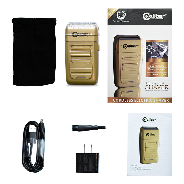 Caliber RPG Professional Shaver with Powerful Rotary Motor & Lithium Ion Battery