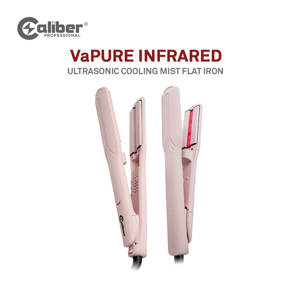 Caliber VaPURE Infrared Ultrasonic Spray Cooling Mist Flat Iron