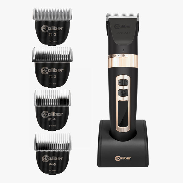Caliber .380 ACP professional clipper kit with five blades set