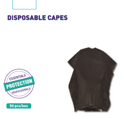 Caliber disposable capes , 50 pcs/box